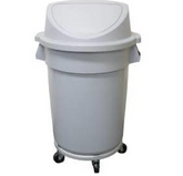 NAB Bin 120L With Swing Lid & Wheels